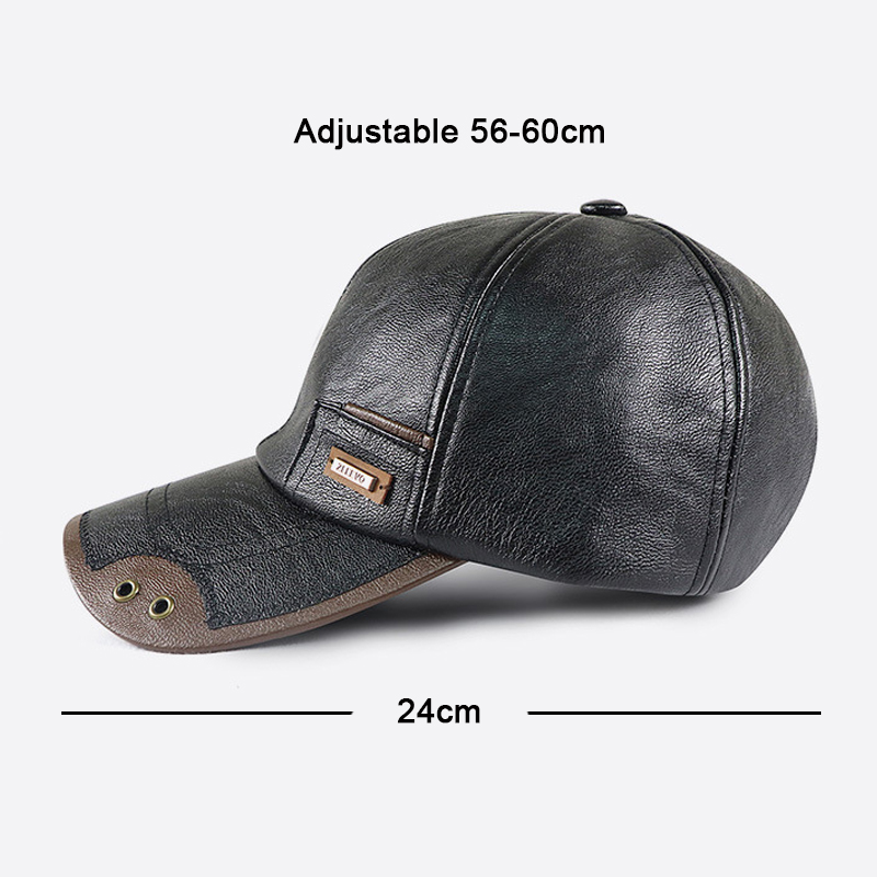 قبعة بيسبول رجالية من الجلد ال - مراجعة Baseball Cap Structured وسعره