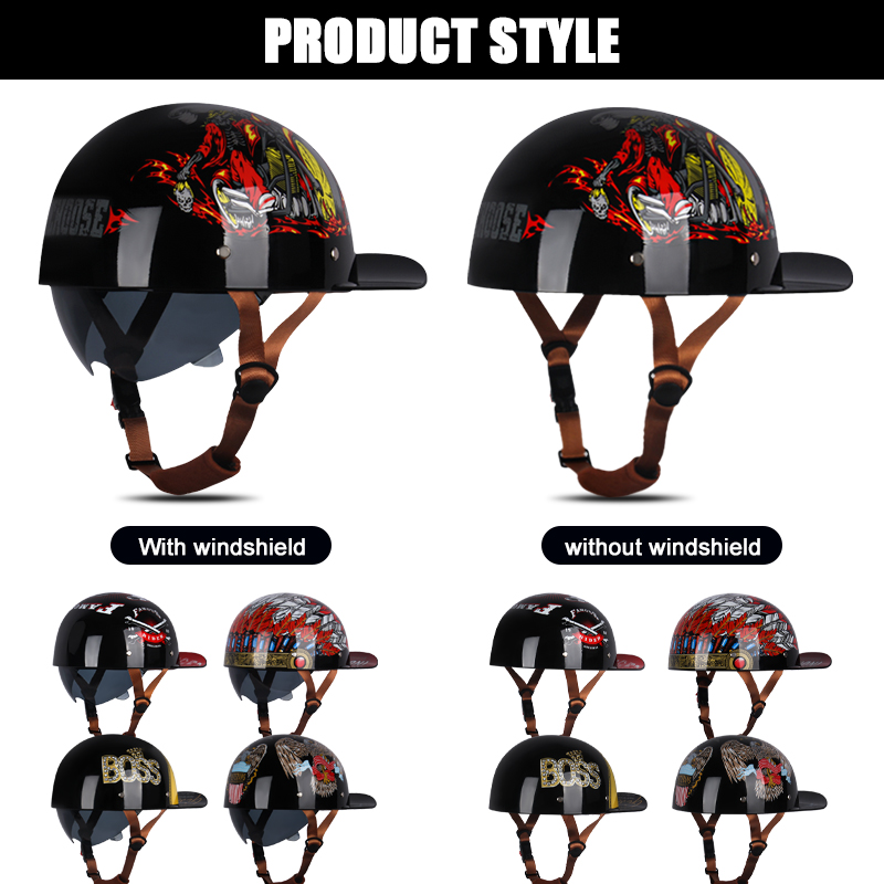 نصف خوذة عتيقة للرجال والنساء  - مراجعة Baseball Cap Structured وسعره