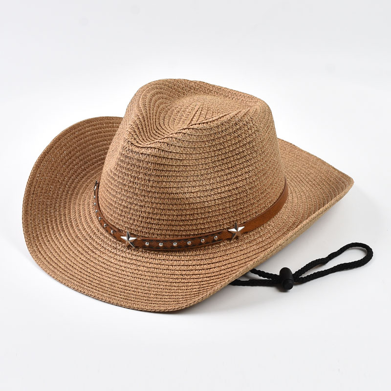 قبعة كاوبوي نسائية من القش قاب - مراجعة Cowboy Hat Straw وسعره