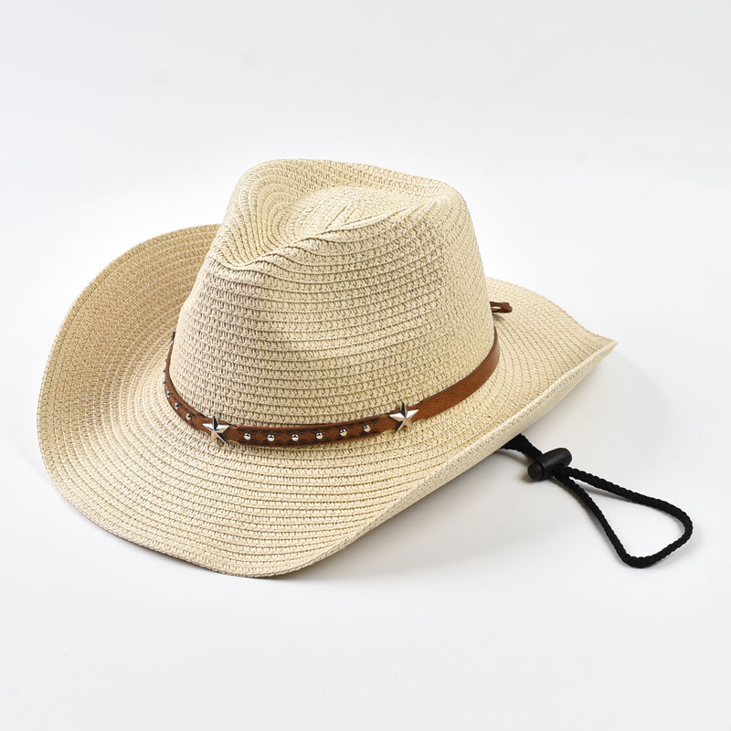 قبعة كاوبوي نسائية من القش قاب - مراجعة Cowboy Hat Straw وسعره