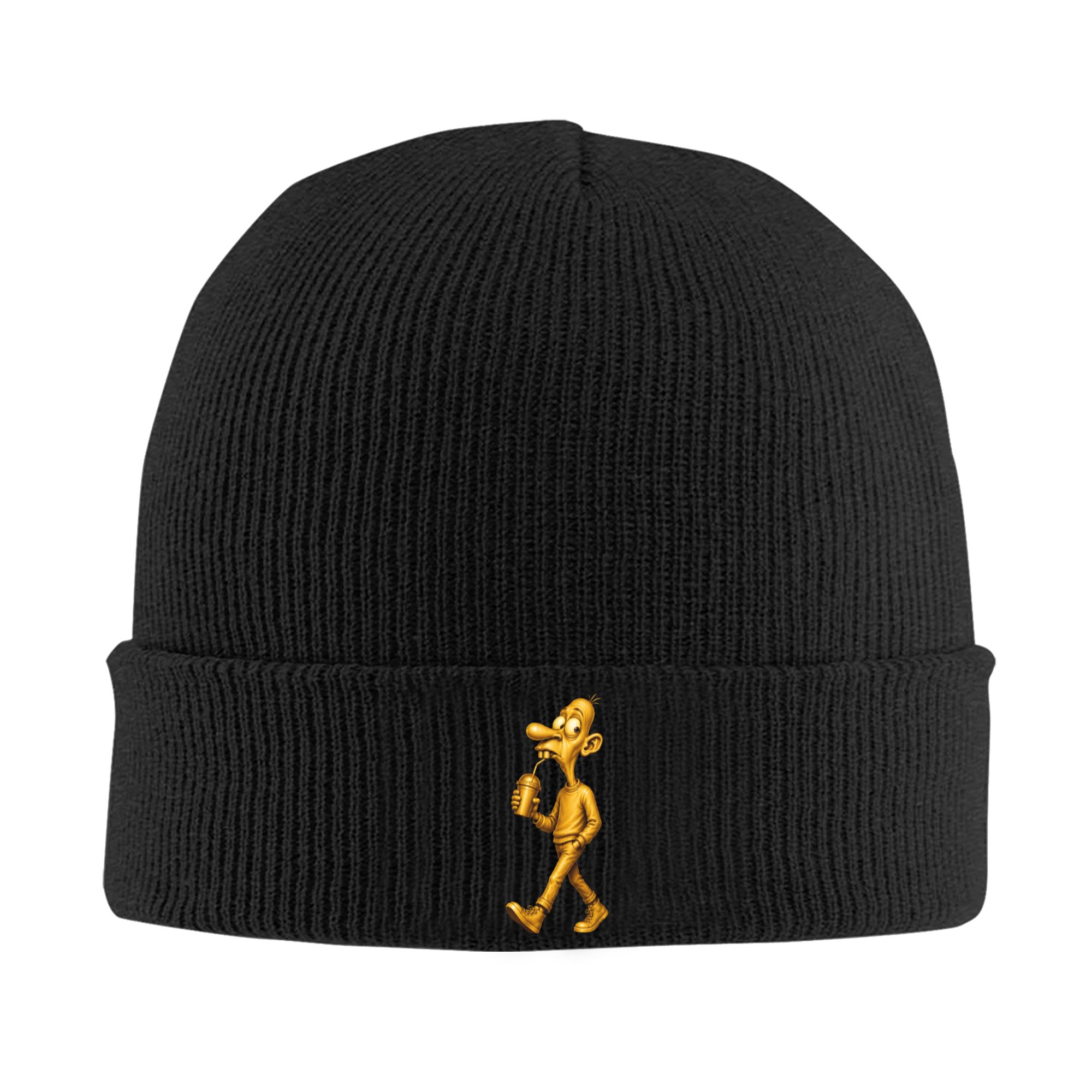 قبعة بيني محبوكة دافئة للشتاء  - مراجعة Beanie Cuffed Knit وسعره