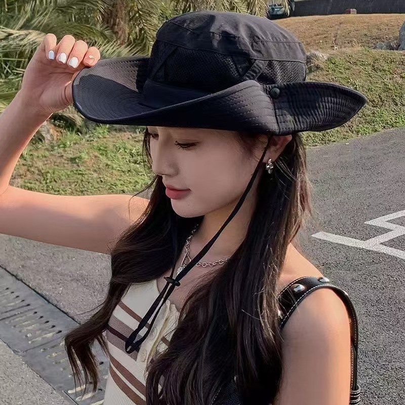 قبعة صيفية للرجال بحافة عريضة  - مراجعة Sun Hat Wide Brim وسعره