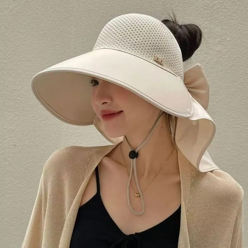 قبعة صيفية نسائية واسعة الحواف - مراجعة Sun Hat Wide Brim وسعره