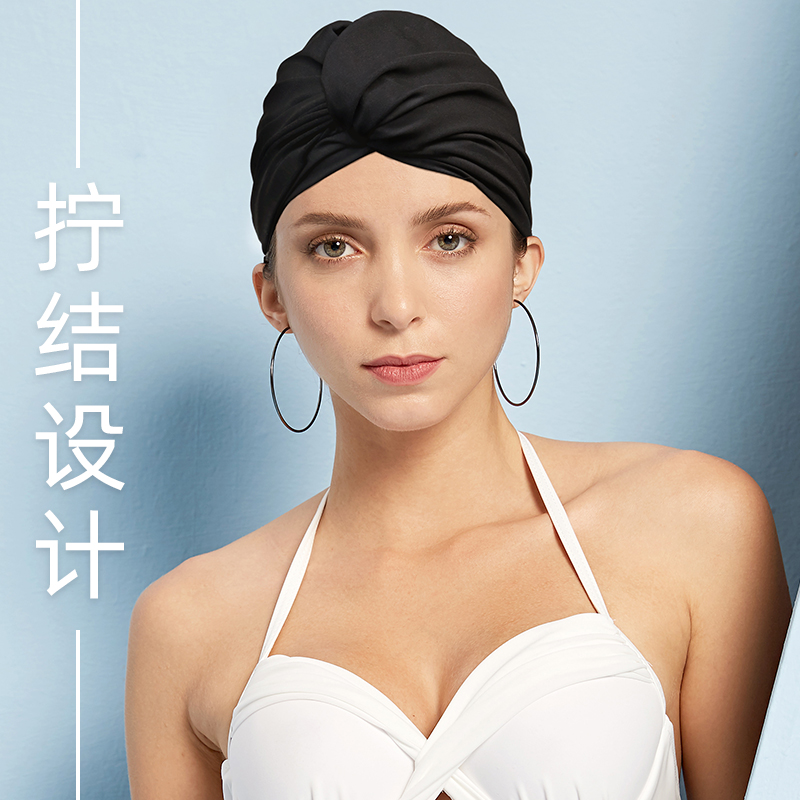 نساء السيدات موضة أنيقة مريحة  - مراجعة Swim Hat Silicone وسعره