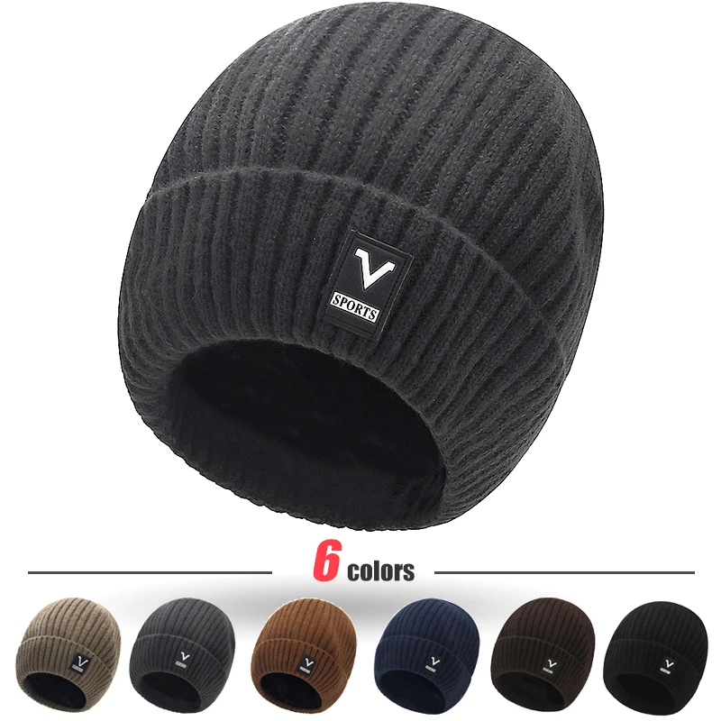 قبعة الرجال مترهل متماسكة قبعة - مراجعة Beanie Cuffed Knit وسعره